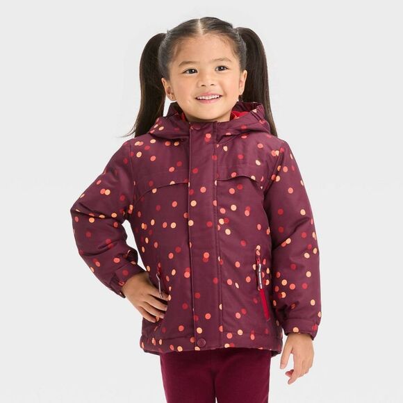 Cat & Jack Other - Cat & Jack -  Infant Kids Winter Hooded Wind-Resistan Maroon